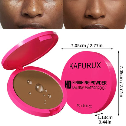 4 Color Oil Control Matte Face Powder Long Lasting Flawless Setting 1PC Powder Face Makeup Full Coverage Pressed Powder Gifts Beauty Trend Shop