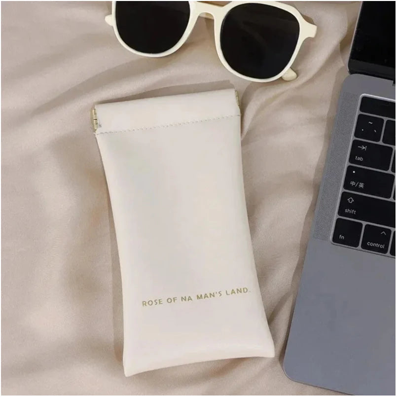 Glasses Bag, Female Sunglasses, Sunglasses Storage Box, Portable Cartridge, Myopia Eye Bag, Automatic Closing Protective Cover Beauty World Shop