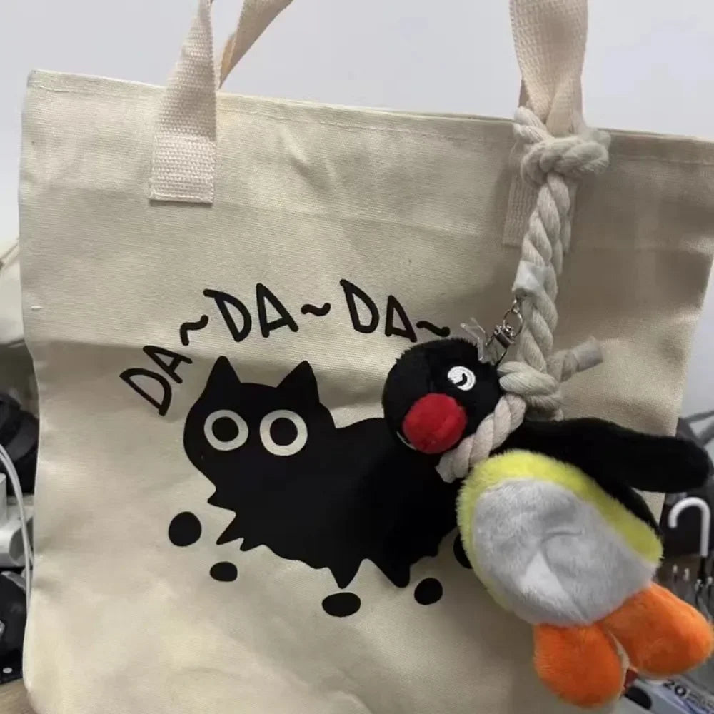 16cm Lovely Penguin Plush Keychain Cute Penguin Doll Backpack Pendant Creative Animal Doll Keychain Girls Women Bag Accessories Beauty Trend Shop