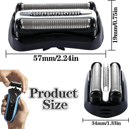 32B Shaver Replacement Head for Braun Series 3 3000s 3010s 3020s 3030s 3040s 300s 301s 310s 320s 330s 340s Electric Shaver Beauty World Shop