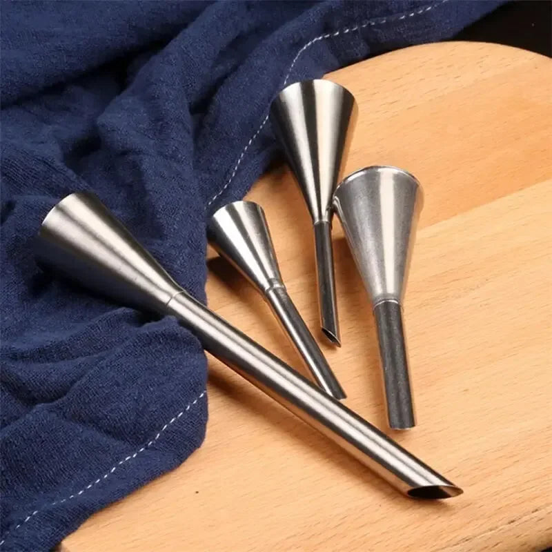 1PC Stainless Steel Puff Mouth Cake Puff Cream Flower Squeezer Western Pastry Cake Baking Tool Framed Mouth Baking Set Nozzle Beauty Trend Shop