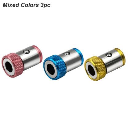 Magnetic Ring Screwdriver Bit Holder Cross Phillips Magnet 1/4 Strong Magnetizer Removable Part Adapter Screw Driver Power Tool Beauty World Shop