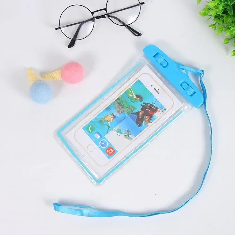 Swimming Bag Universal Mobile Phone Waterproof   Pouch I Xiaomi Huawei Samsung Drifting  Pool Accessories Beauty World Shop