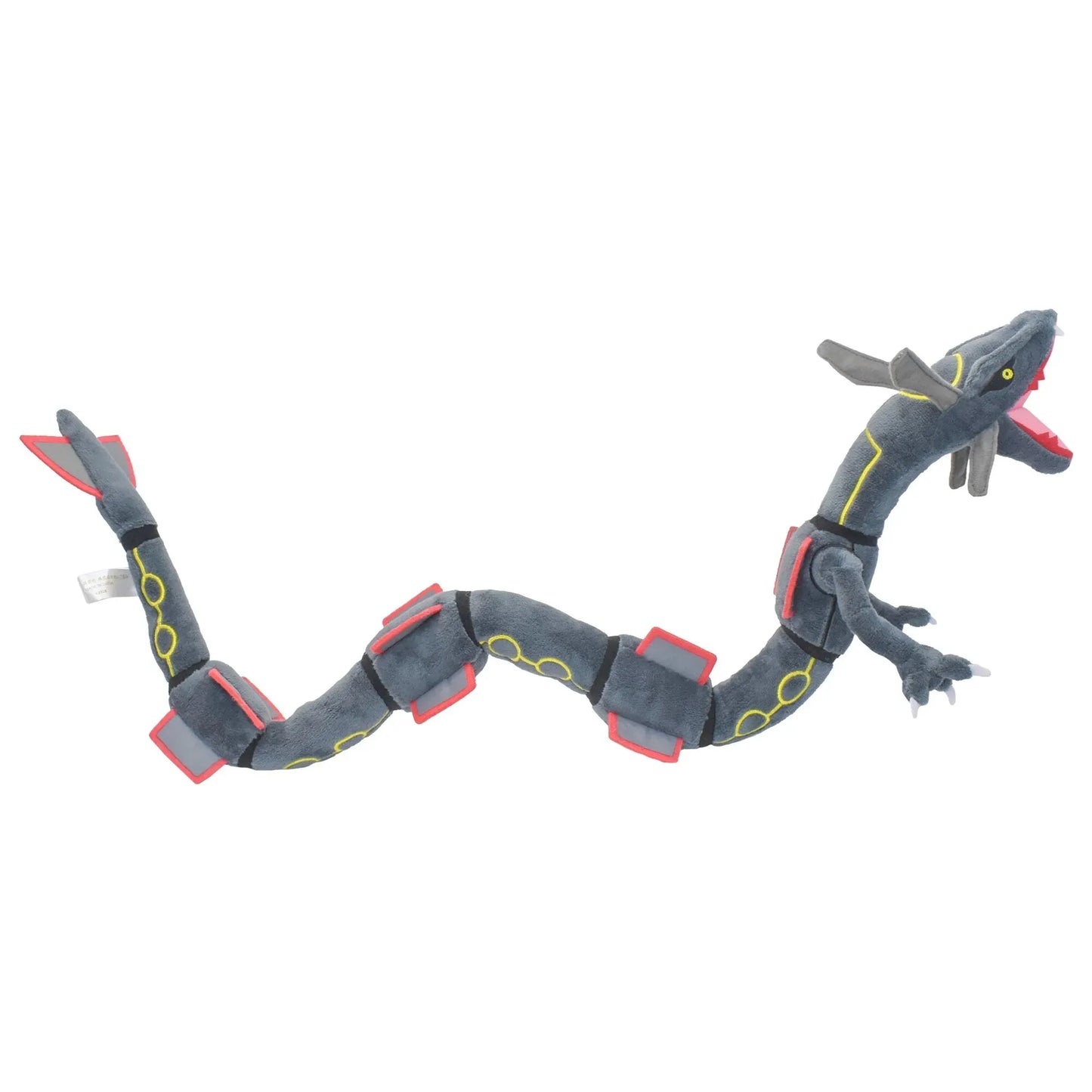 Shiny Rayquaza Plush Toys Stuffed Animal Game for Collectible Gift,Soft Plushies,Cute Cartoon Character Black 12 Inch Beauty World Shop