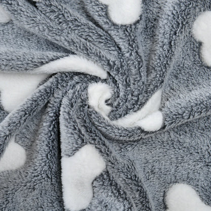 Soft Cozy Dog Bed Mat For Small Large Dogs Bone Star Avocado Print Warm Mattress Pet Cat Sleeping Blanket Puppy Travel Supplies Beauty World Shop