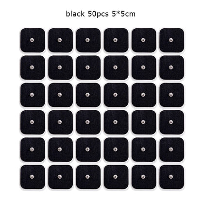 5*5cm  Unit Replacement Pads Non-woven Self Adhesive for  Patches Digital Machine Massager Body Massager Sticker Beauty World Shop