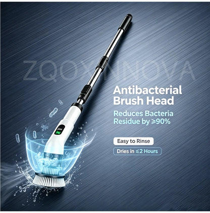 Cordless Household Spin Scrubber Kitchen Gadgets Hair Brushes Bathroom Broom Toilet  Multipurpose Cleaning Brush  Electric Mops Beauty World Shop