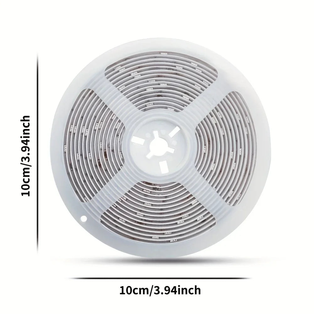 5V 2835 LED Strip Light Touch Sensor Switch Dimmable USB Flexible LED Tape Ribbon Light For Mirror Cabinet Stair Decor Lighting Beauty World Shop