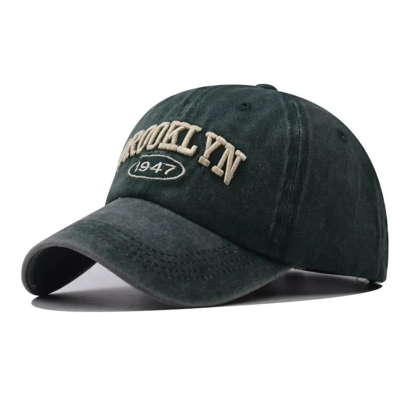 New Brooklyn Cotton Embroidered Baseball Hat Men'S And Women'S Hat Korean Version Hip-Hop Personality Cap Beauty World Shop