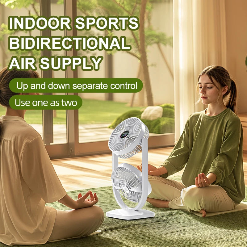 USB Charging Desktop Fan Portable Rotatable Desktop Electric Fan Suitable For Outdoor Picnic Student Dormitory Office Home Use Beauty World Shop