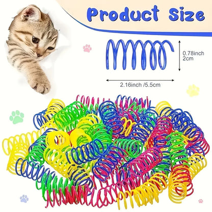 56pcs/28pcs/14pcs Cat Toys Mixed Pack. A Combination of Various Plastic Toys and Plush Toys Suitable for Multiple Cats To Play Beauty World Shop