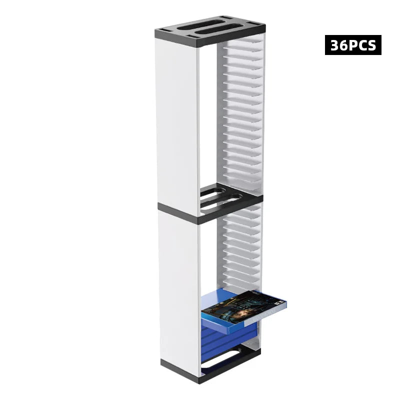 DATA FROG Host Disc Double-layer Storage Box Holder For PS5/PS4/Switch Disc Shelf for Xbox Series X Holder Accessories Beauty World Shop