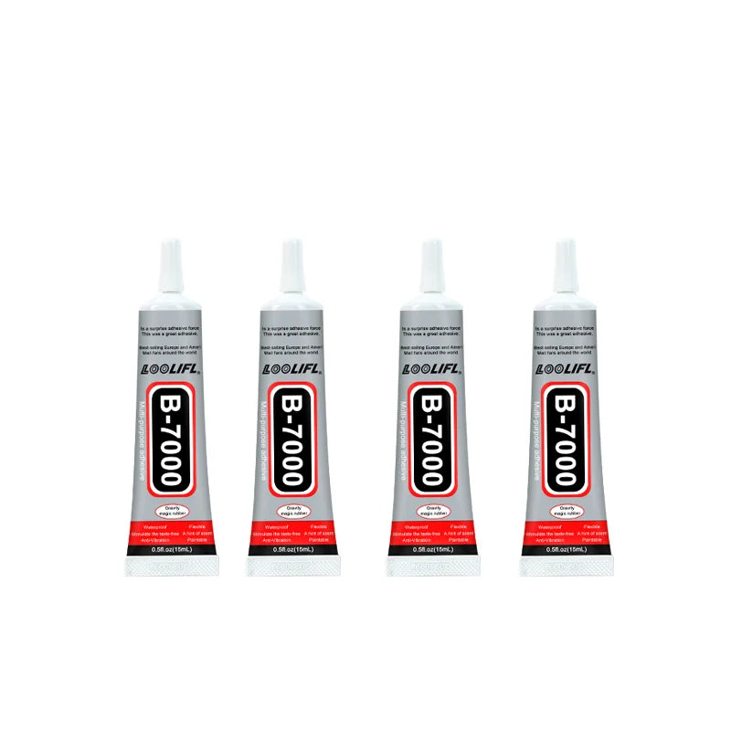 B7000 Glue Multi Purpose Adhesive Strong Clear Glue For Phone Screen Repair Jewelry Making DIY Crafts Metal Glass Plastic Wood Beauty World Shop