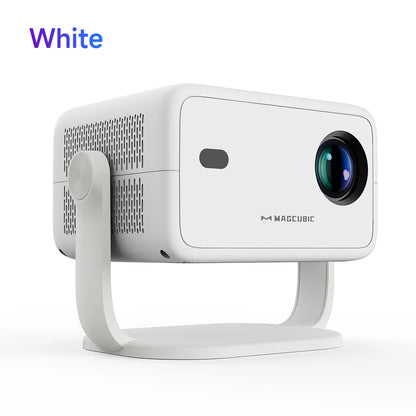 Magcubic L018 650ANSI 1080P Native Projector, 360° Rotation, Auto Focus & 6D Keystone, Android 14 WiFi6 BT5.4 8K Decoding Portable Beauty World Shop