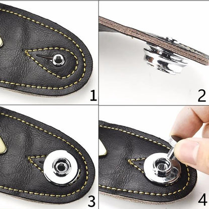 Miwayer Guitar Strap Lock 1 PCS Heavy Duty Metal Button Security Straplock for Electric Acoustic Guitar Bass Ukulele Beauty World Shop