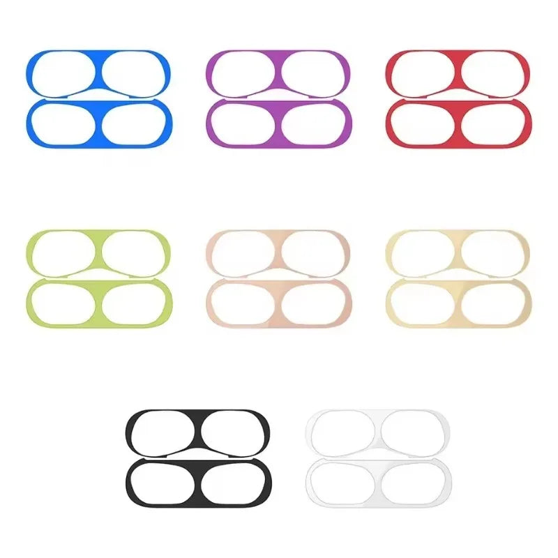 Dust-proof Scratchproof Sticker for Airpods Pro 1 2 3 4 Dust Guard Protective Earphone Film for AirPods 2/1/pro Cover Stickers