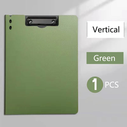 Frosted File Folder Student Test Paper Folder Data Storage Book Office Supplies Board File Folder Writing Board Single Folder Beauty World Shop