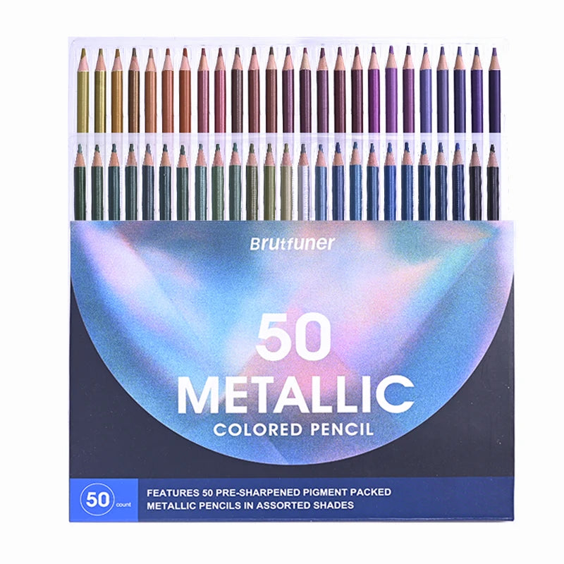 Brutfuner 48/72/120/150/160/180Colors Pencils Professional Oil Wood Soft Watercolor Pencil For School Draw Sketch Art Supplies Beauty World Shop