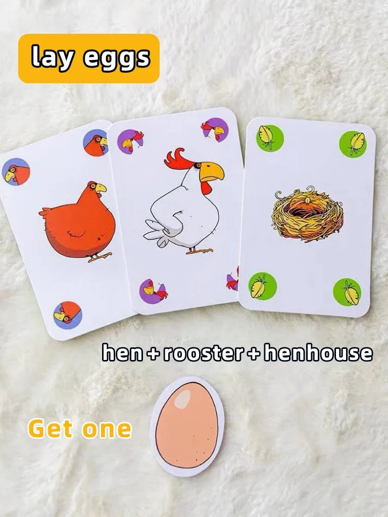Hot board games Chicken Chiu Chiu Board Game Drecksau Black Sheep Piou Piou Party Cards Game Intellectual Toys Gifts Beauty World Shop