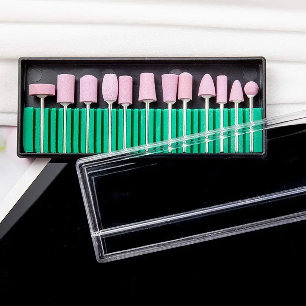 Professional 6-in-1 Electric Nail Drill Set - Nail File Pen for Filing, Polishing & Exfoliating
