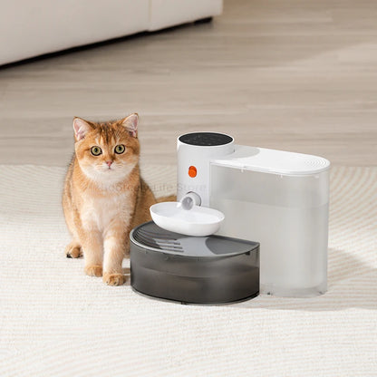 Dispenser Cat Water Fountain Moving Water Unplugged Automatic Water Feeder Pet Dog Drinker Pet Feeder Cat Fountain Beauty World Shop
