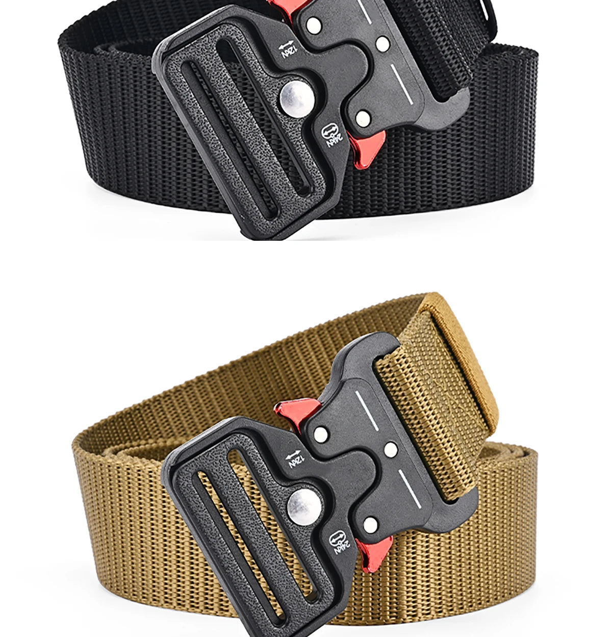 Men's Belt Outdoor Multi Function Belt High Quality Canvas For Nylon Male Luxury Belts Women's Sports Jeans Belt Neutral Belts Beauty Fashion