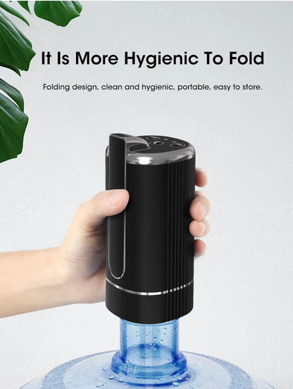 Electric Water Pump Bucket Water Suction Device Water Intake Device Household Office USB Outdoor Convenient Water Dispenser Beauty World Shop