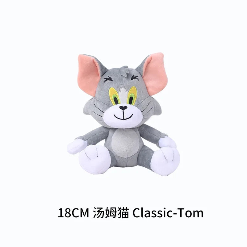 Anime Tom And Jerry Plush Toy Cartoon Movie Figures Cat Mouse Cute Plushies Stuffed Animal Doll Toys For Kids Gift Free Shipping Beauty World Shop