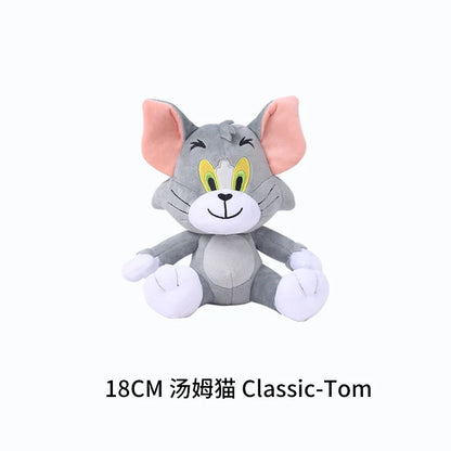 Anime Tom And Jerry Plush Toy Cartoon Movie Figures Cat Mouse Cute Plushies Stuffed Animal Doll Toys For Kids Gift Free Shipping Beauty World Shop