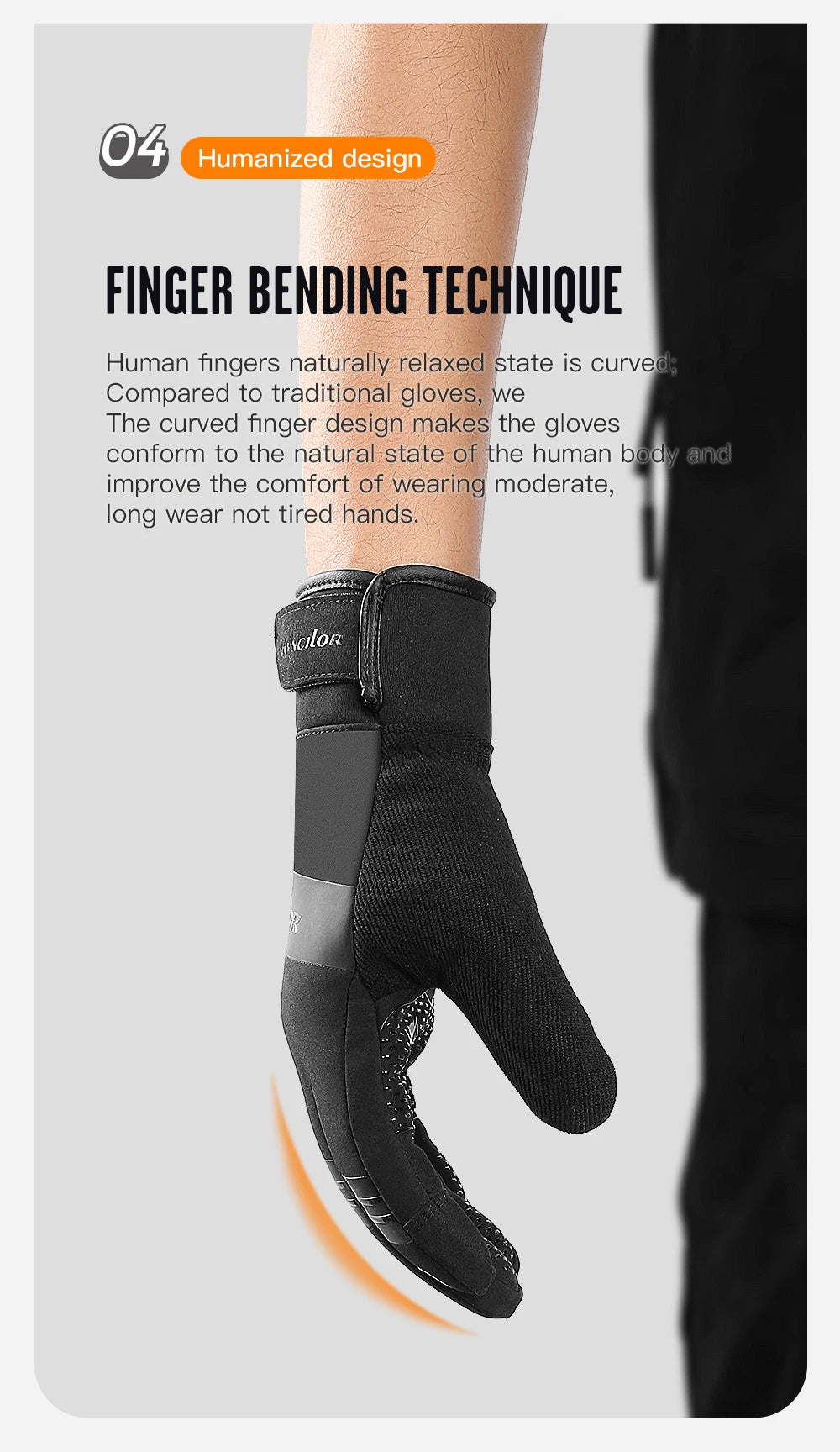 3M Ski Gloves Black Waterproof Winter Warm Cycling Outdoor Sports Running Riding Motorcycle Touch Screen Snowboard Gloves Men Beauty World Shop