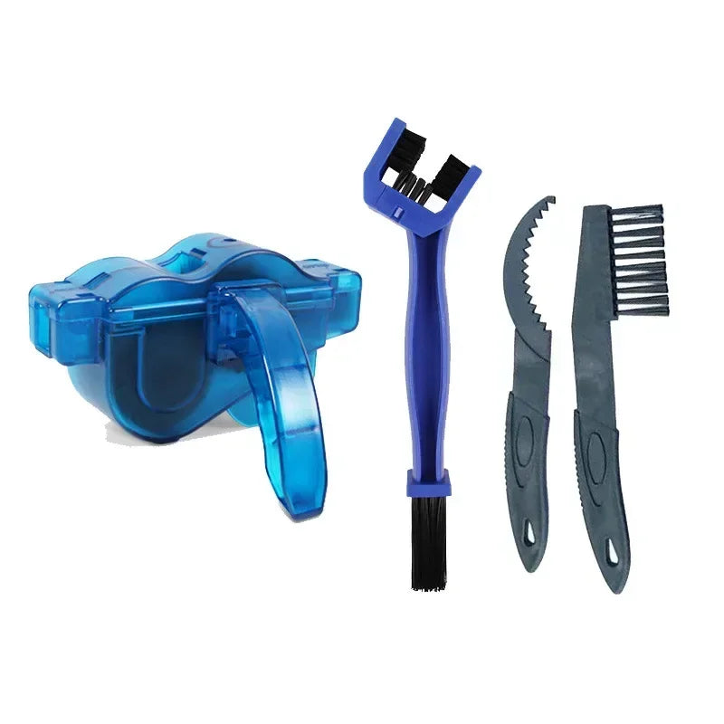 Portable Bicycle Chain Cleaner Bike Brushes Scrubber Wash Tool Mountain Cycling Cleaning Kit Outdoor Accessory Beauty World Shop