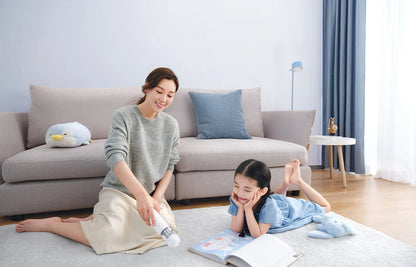 Original MIJIA Portable Handheld Vacuum Cleaner 13000Pa 88000rpm 500g Wireless 30Min HEPA Car Home Mini White Dust Cup One-Touch Beauty World Shop