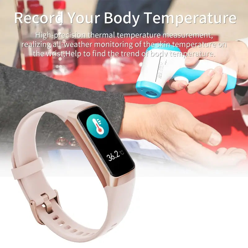 LIGE Amoled Smart Watch Men 2023 Smart Band Women Heart Rate Blood Smartwartch Waterproof Smart Bracelet Sport Fitness Tracker Beauty World Shop