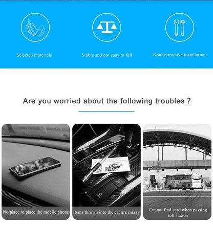 Silicone Car Storage Box For Tesla Model 3 Y S X 2017-2022 2023 Hidden Organizer Tray Bag Box Phone Coin Holder Auto Accessories Beauty World Shop
