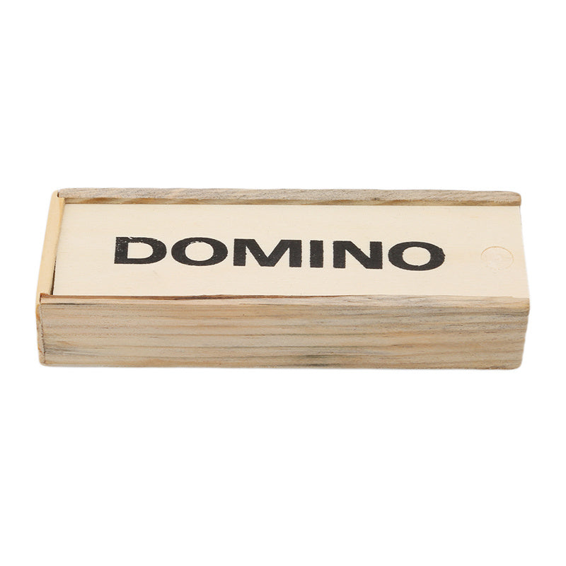 28pcs/Set Wooden Domino Board Games Table Game Domino Toys, Kid Children Educational Toys For Children Gifts Christmas gift Beauty World Shop