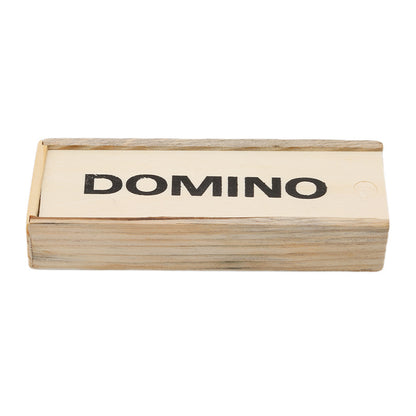 28pcs/Set Wooden Domino Board Games Table Game Domino Toys, Kid Children Educational Toys For Children Gifts Christmas gift Beauty World Shop