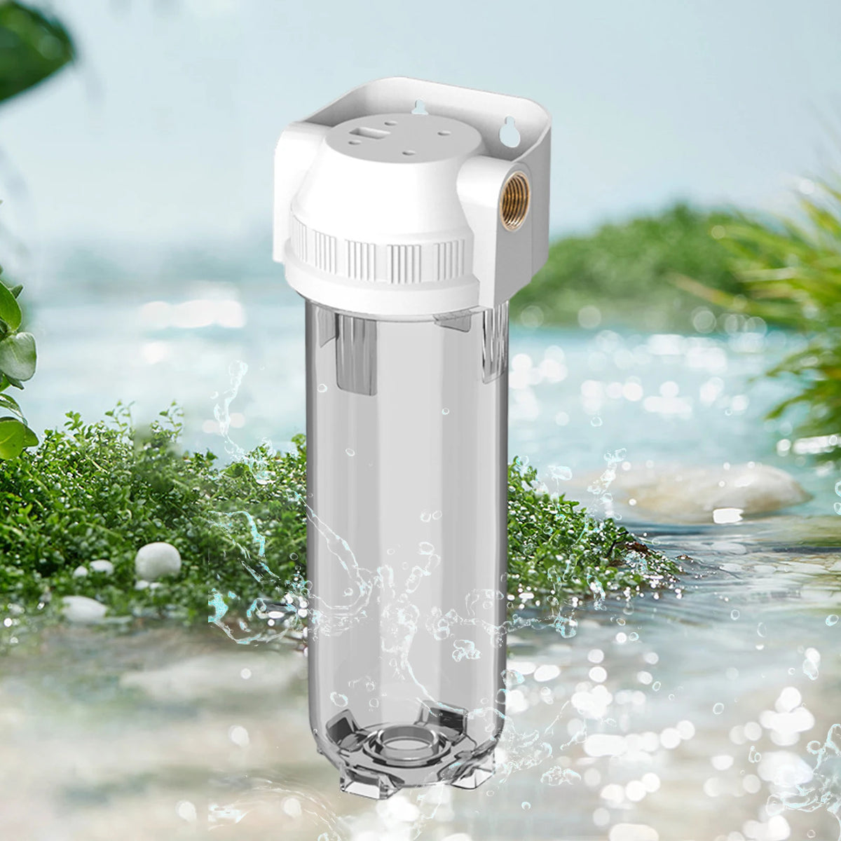10 inch Proof Bottle Filter, Replaceable Transparent PET Water Filters for Kitchen Water Purifiers Home Appliance Accessories Beauty World Shop