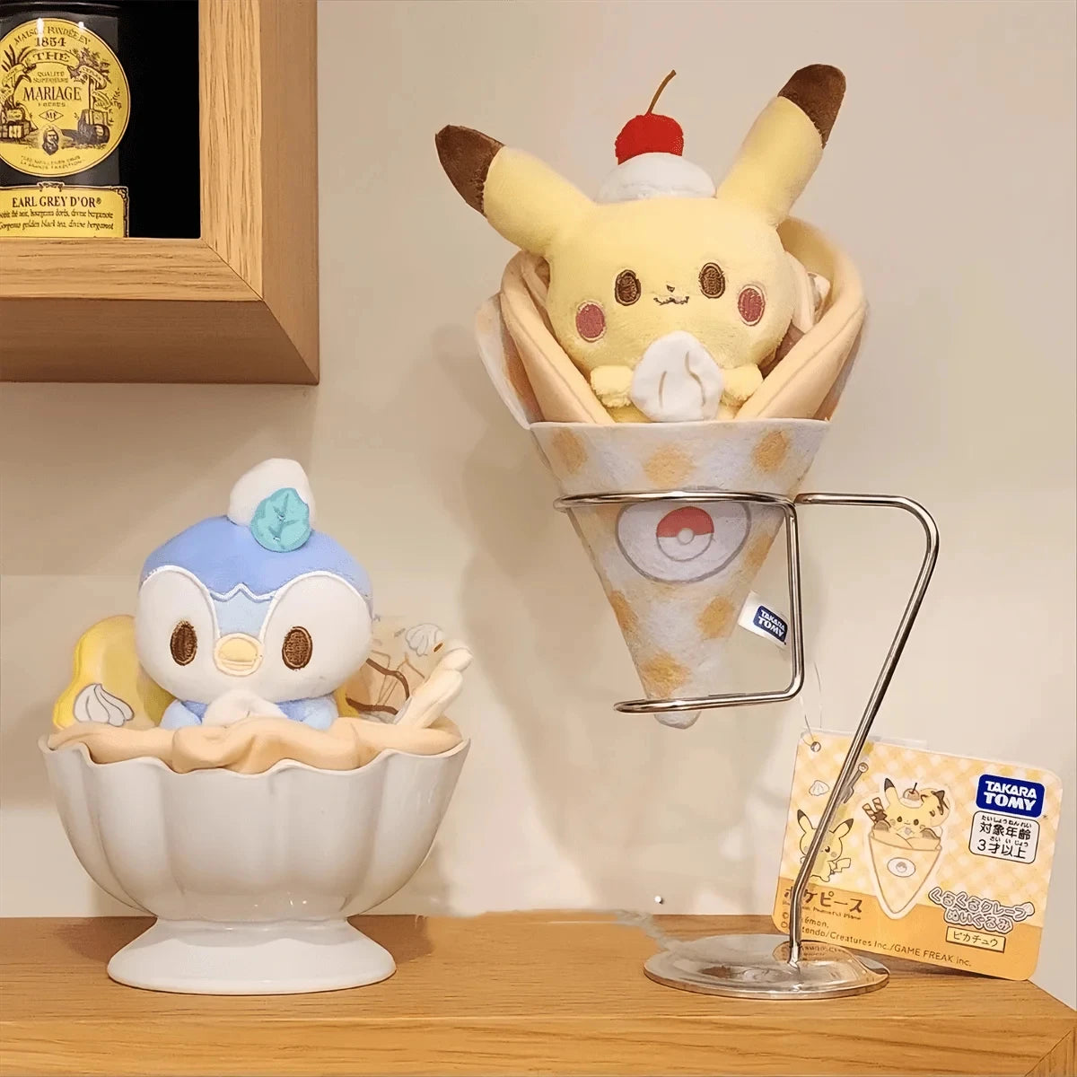 Pikachu Plush Dolls Toys Piplup Cute Anime Figure Stuffed Plush Toys Decoration Dolls For Children's Birthdays Festival Gifts Beauty World Shop