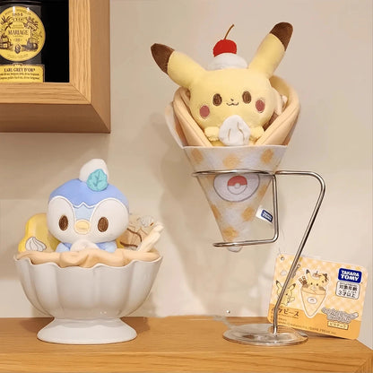 Pikachu Plush Dolls Toys Piplup Cute Anime Figure Stuffed Plush Toys Decoration Dolls For Children's Birthdays Festival Gifts Beauty World Shop