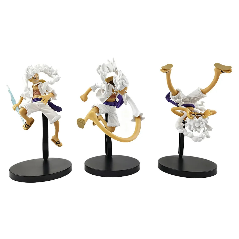 Anime ONE PIECE Figure Toy 18cm Nika Monkey D Luffy Action Figures Dolls Pvc Model Collectible Statue Toy Christmas Gift Beauty World Shop