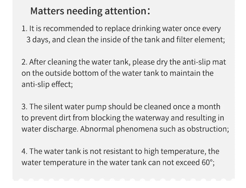 101oz/3L Pet Water Fountain Automatic Induction Circulating Filtering Cat Water Drinker USB Electric Mute Cats Water Dispenser Beauty World Shop