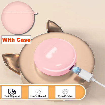 TWS Bluetooth Earphones Wireless Bluetooth Headset Noise Cancelling Earbuds with Mic Pro Wireless Headphones for IPhone Beauty Fashion