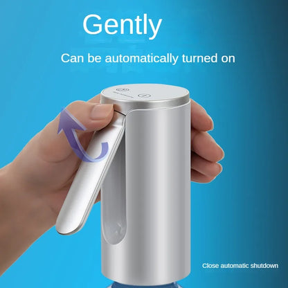Electric Water Gallon Bottle Pump Automatic Water Dispenser Pump 19 Liters Foldable Desktop Water Bottle Pump USB Rechargeable Beauty World Shop