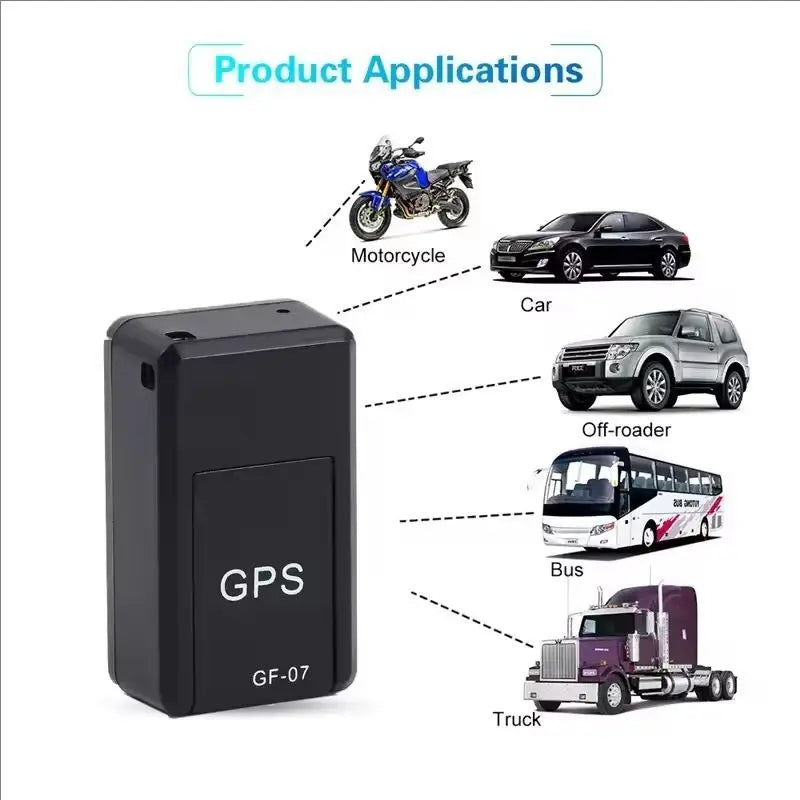 Car GPS Tracker GF07 Magnetic Vehicle GPS Locator Anti-lost Anti-theft Alarm GPS Tracking Device Mini GPS Locator Position APP Beauty Fashion