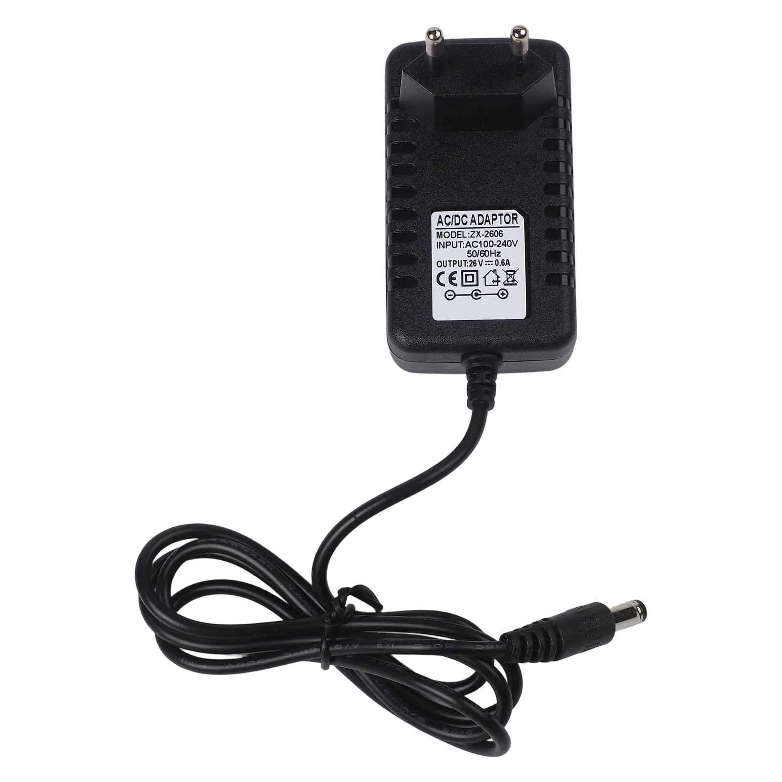 Charging Cable Adaptor 26V 0.6A EU Plug Vacuum Cleaner Accessories For Grundig VCP3830 Cordless Handheld Vacuum Cleaner Charger Beauty World Shop