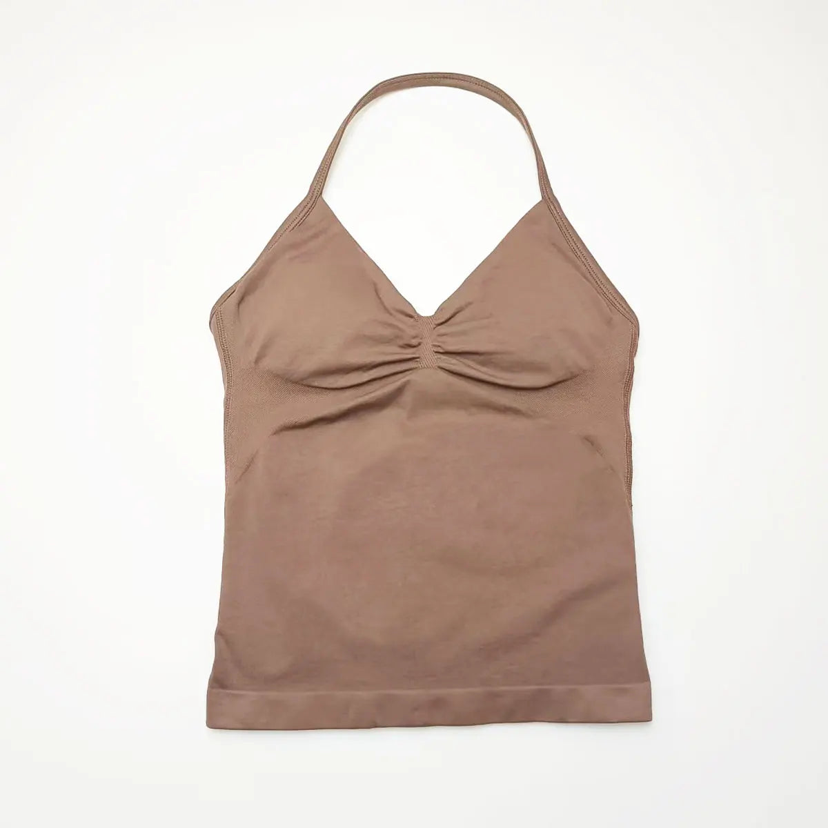 NCLAGEN Impact Longline Strappy Top Sports Yoga Vest Women's Fitness Tank Top Gym Beautiful Open Back Bra Running Workout Halter Beauty World Shop