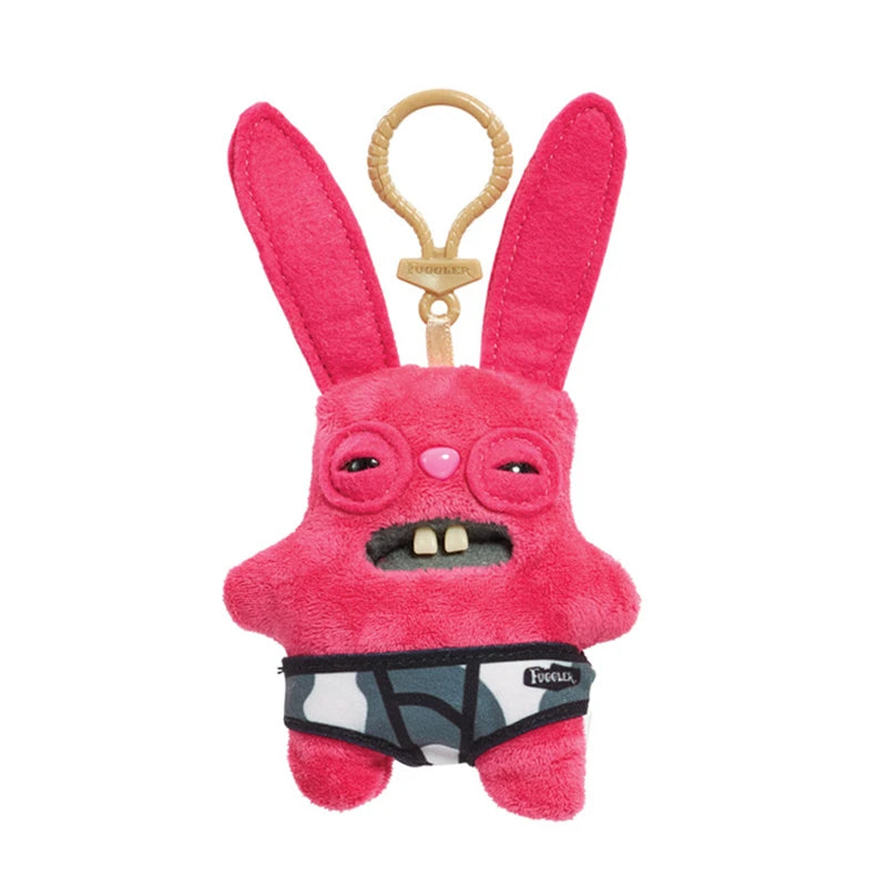 Fuggler Funny Ugly Monster Plush Toys Keychain Kawaii Fuggler Monster Rabbits Cute Stuffed Peluche Dolls Pendants Gifts Kid 12CM Beauty World Shop