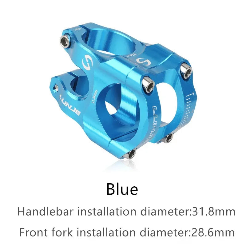 MTB Road Bike Stem CNC Mountain Bicycle Bridge Short Power 31.8mm High Strength Climbing Riser Beauty World Shop