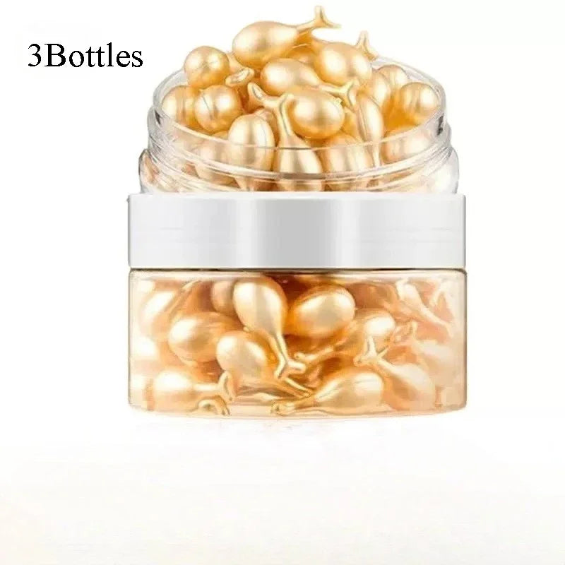 50Pcs Collagen Face Care Capsules Serum Spot Acne Wrinkle Remover Firming Whitening Hyaluronic Acid Essence Skin Care New style Beauty Trend Shop