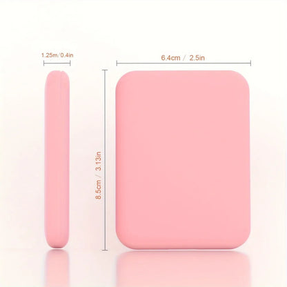 Mini Handheld Makeup Compact Folding Travel Portable With Led Light Makeup Pocket Mirror 8 Leds for Gifts Beauty World Shop